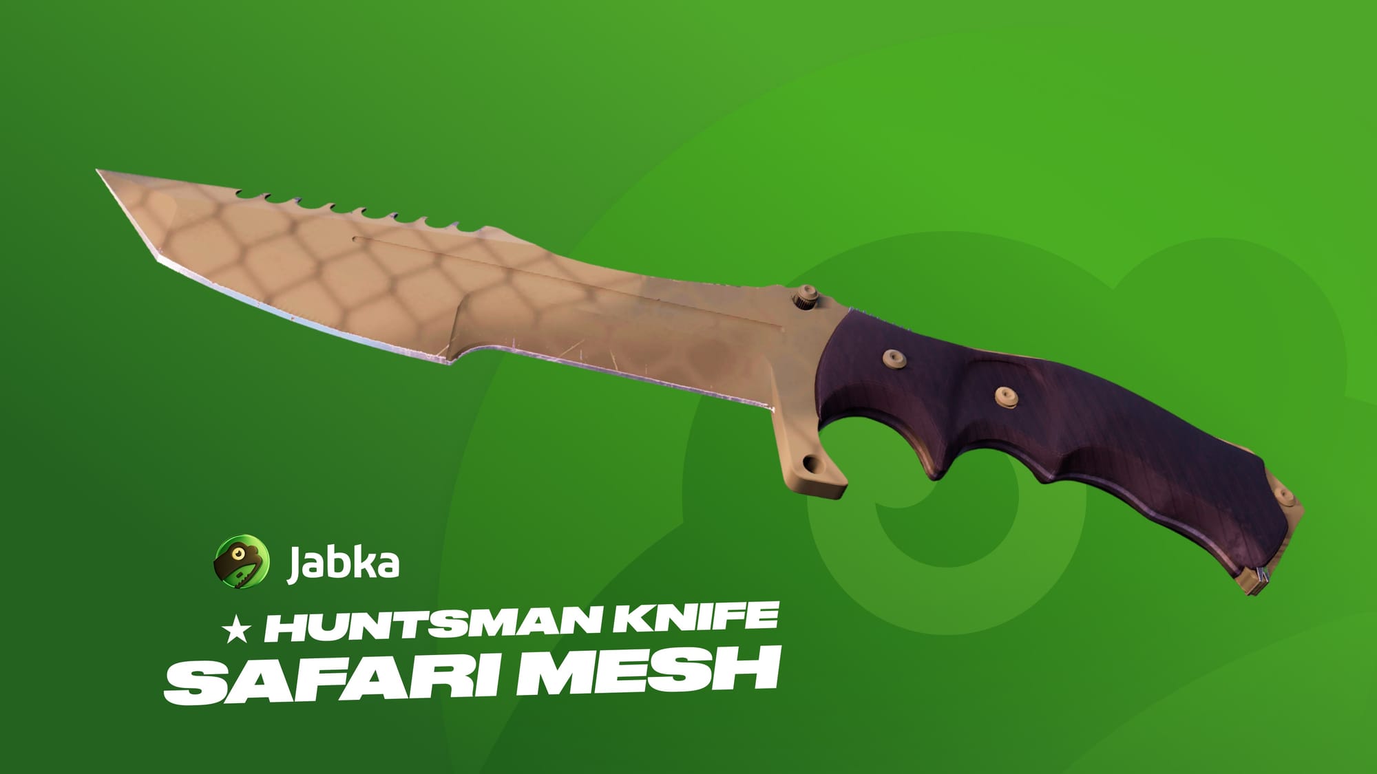 Huntsman Knife Safari Mesh