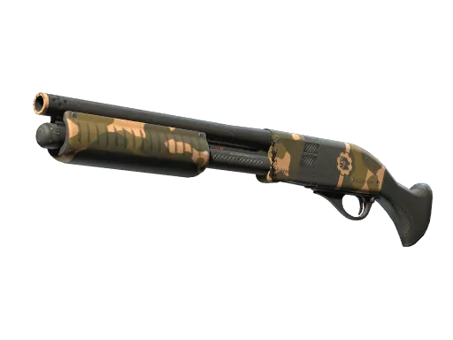StatTrak™ Sawed-Off | Black Sand (Well-Worn)