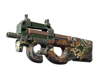 StatTrak™ P90 | Cocoa Rampage (Well-Worn)