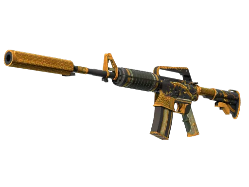 M4A1-S | Golden Coil (Battle-Scarred)