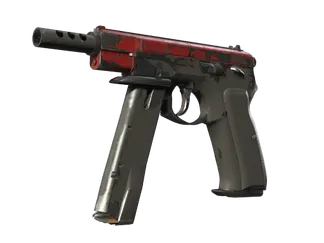 StatTrak™ CZ75-Auto | Crimson Web (Battle-Scarred)