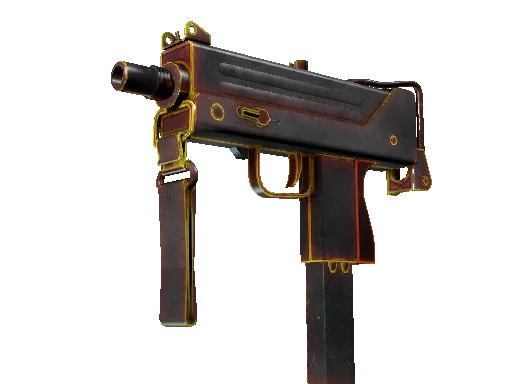 StatTrak™ MAC-10 | Heat (Battle-Scarred)