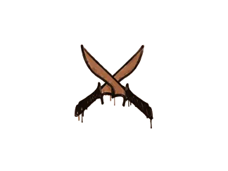 Sealed Graffiti | X-Knives (Tiger Orange)