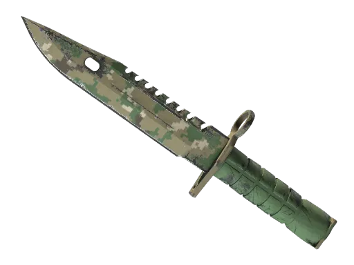★ M9 Bayonet | Forest DDPAT (Well-Worn)