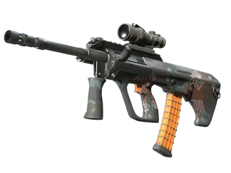 AUG | Amber Slipstream (Well-Worn)
