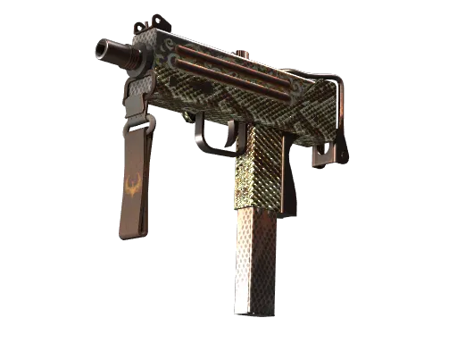 MAC-10 | Hot Snakes (Well-Worn)