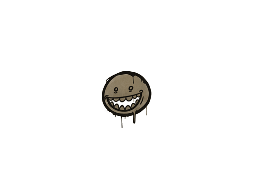 Sealed Graffiti | Mr. Teeth (Dust Brown)