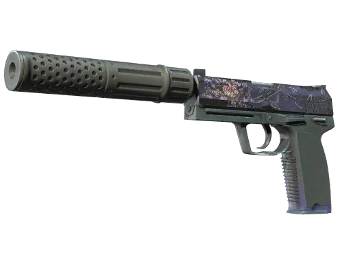 USP-S | Black Lotus (Battle-Scarred)