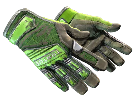 ★ Specialist Gloves | Emerald Web (Battle-Scarred)