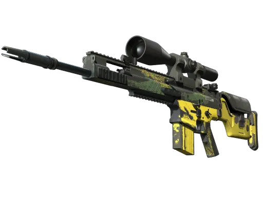 StatTrak™ SCAR-20 | Jungle Slipstream (Well-Worn)
