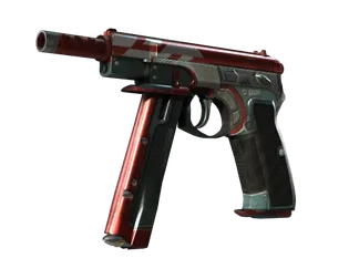 StatTrak™ CZ75-Auto | Red Astor (Well-Worn)