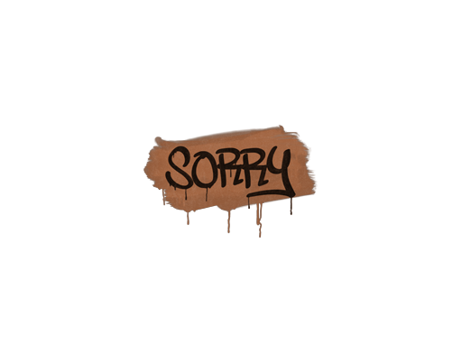 Sealed Graffiti | Sorry (Tiger Orange)