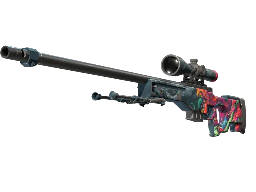 StatTrak™ AWP | Hyper Beast (Well-Worn)