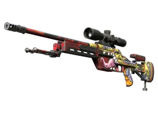 StatTrak™ SSG 08 | Bloodshot (Well-Worn)