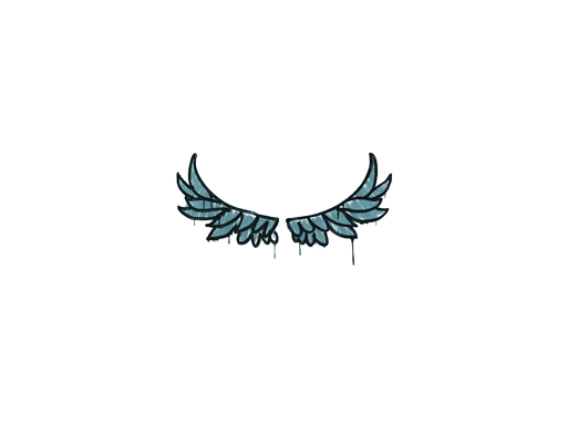 Sealed Graffiti | Take Flight (Wire Blue)