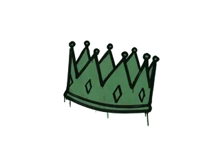 Sealed Graffiti | King Me (Jungle Green)