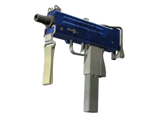 MAC-10 | Lapis Gator (Well-Worn)