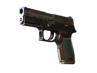 StatTrak™ P250 | Cyber Shell (Well-Worn)