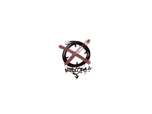 Sealed Graffiti | Noscope (Brick Red)
