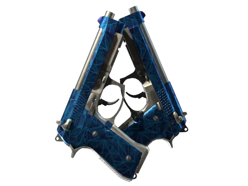 Dual Berettas | Cobalt Quartz (Factory New)