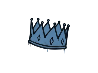 Sealed Graffiti | King Me (Monarch Blue)