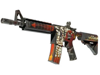 StatTrak™ M4A4 | Hellfire (Field-Tested)