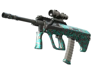 StatTrak™ AUG | Ricochet (Minimal Wear)