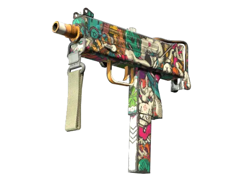 StatTrak™ MAC-10 | Toybox (Well-Worn)