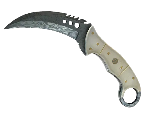 ★ Talon Knife | Damascus Steel (Battle-Scarred)