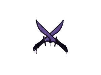 Sealed Graffiti | X-Knives (Monster Purple)