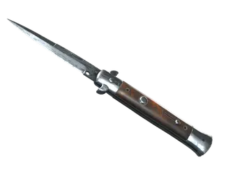 ★ Stiletto Knife | Damascus Steel