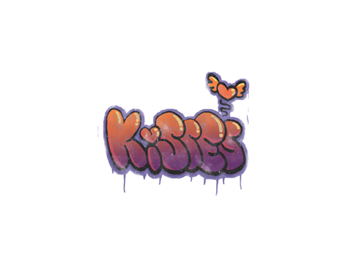 Sealed Graffiti | Kisses