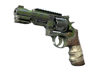 StatTrak™ R8 Revolver | Survivalist (Battle-Scarred)