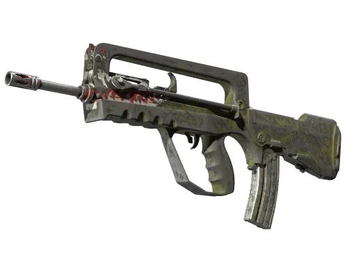 FAMAS | Spitfire (Battle-Scarred)