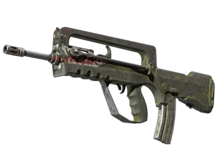 FAMAS | Spitfire (Battle-Scarred)