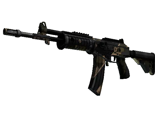 StatTrak™ Galil AR | Black Sand (Battle-Scarred)