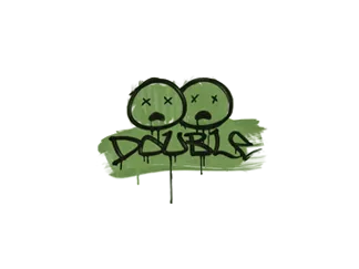 Sealed Graffiti | Double (Battle Green)