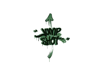 Sealed Graffiti | Jump Shot (Jungle Green)