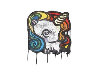 Sealed Graffiti | Unicorn