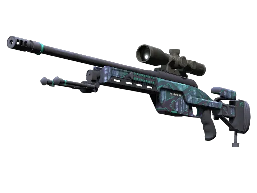 StatTrak™ SSG 08 | Mainframe 001 (Minimal Wear)