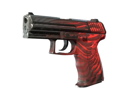 StatTrak™ P2000 | Obsidian (Battle-Scarred)