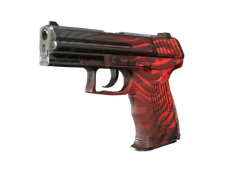 StatTrak™ P2000 | Obsidian (Battle-Scarred)