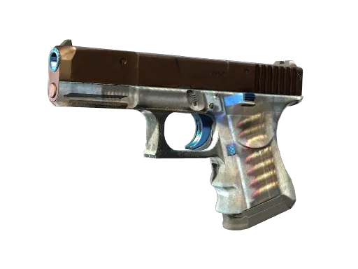 Glock-18 | Clear Polymer (Battle-Scarred)