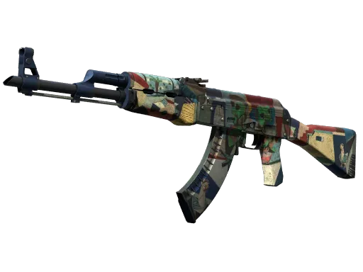 StatTrak™ AK-47 | Leet Museo (Battle-Scarred)