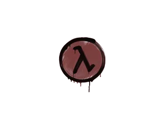 Sealed Graffiti | Lambda (Brick Red)
