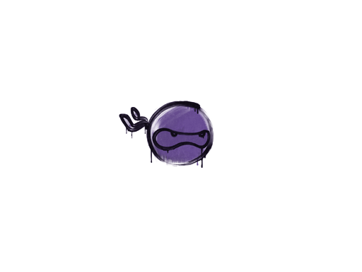 Sealed Graffiti | Ninja (Monster Purple)