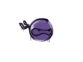 Sealed Graffiti | Ninja (Monster Purple)