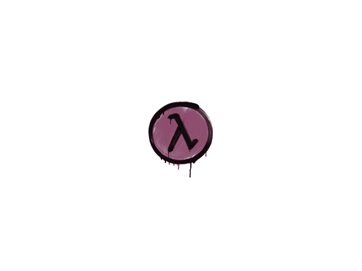 Sealed Graffiti | Lambda (Princess Pink)