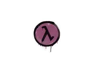 Sealed Graffiti | Lambda (Princess Pink)