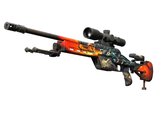 SSG 08 | Dragonfire (Factory New)